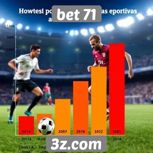 Apostas esportivas e suas porcentagens no bet 71
